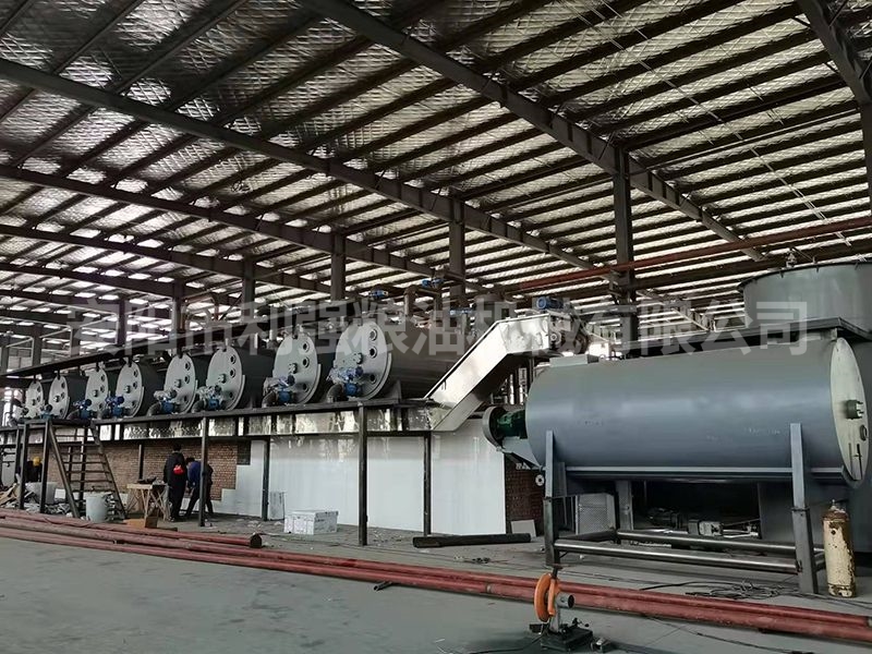 安徽潤泰200噸自動(dòng)化動(dòng)物油熬煉設(shè)備生產(chǎn)線