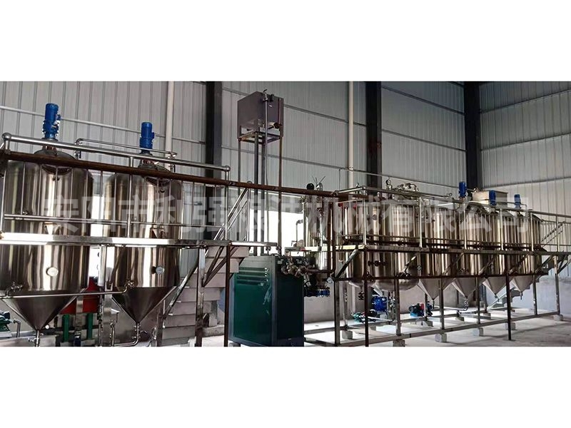 小型動(dòng)物油精煉成套設(shè)備